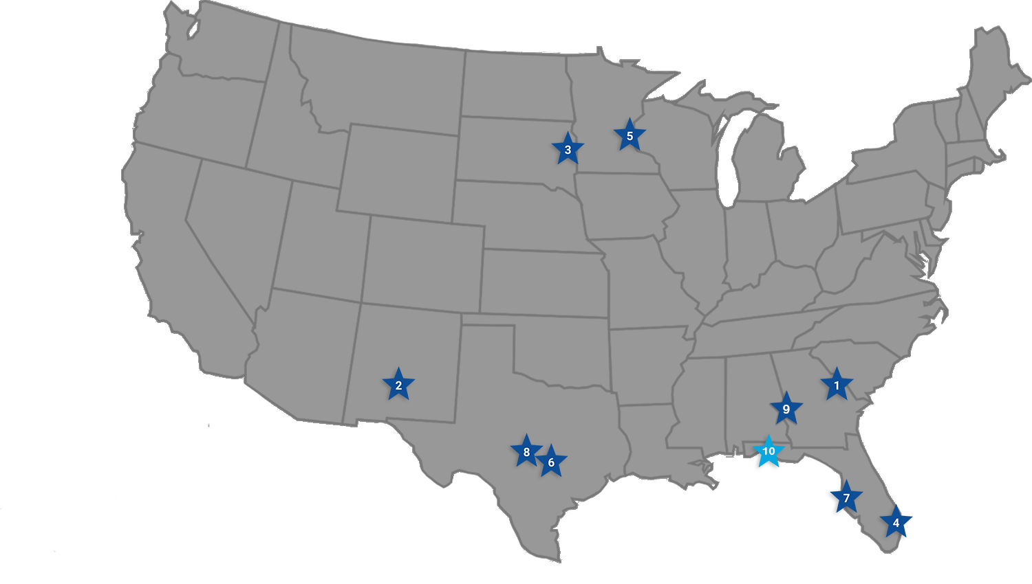 Map of CyberSkills2Work educational institutions by geographical location